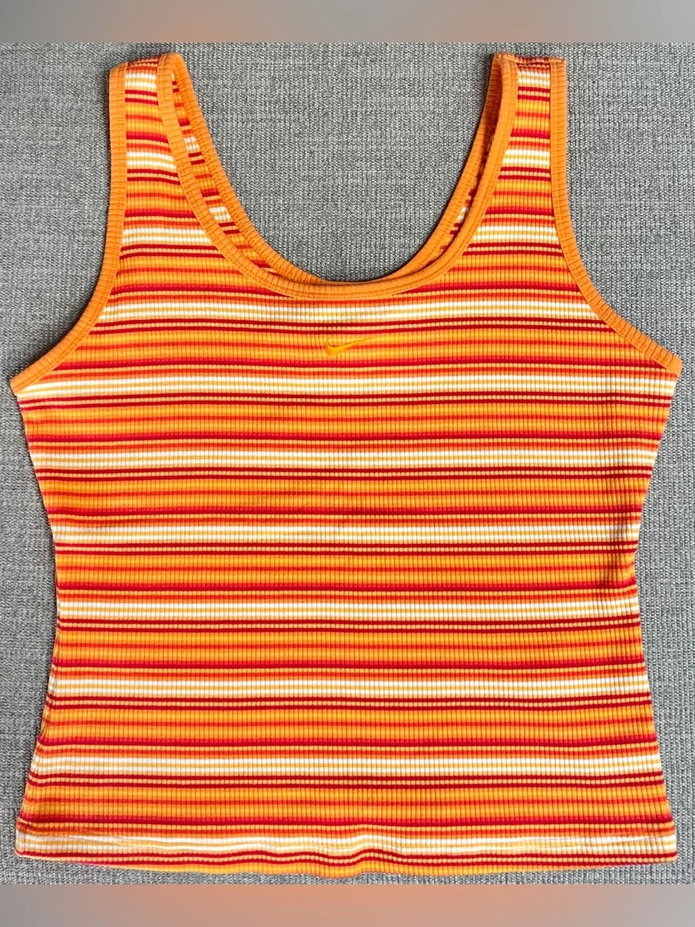 Nike Ribbed Striped Tank Top